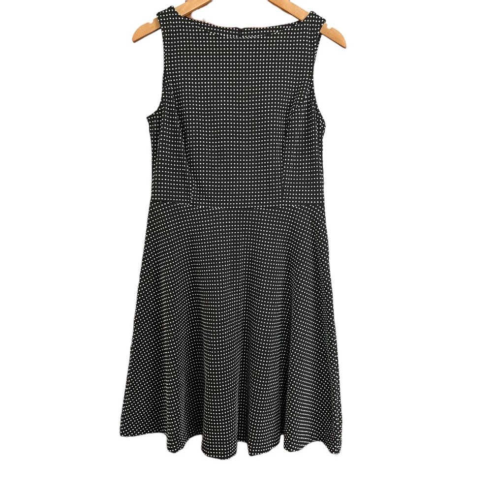 Merona Sleeveless Black & White Dress Size Small/Petite